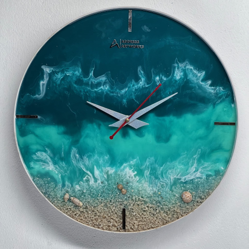 resin wall clock